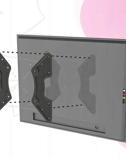 VESA adapteris televizoriaus ir monitoriaus laikikliui 32-55" 300x300 400x400 400x200