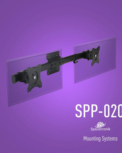 VESA laikiklis dviem monitoriams Spacetronik SPP-020B