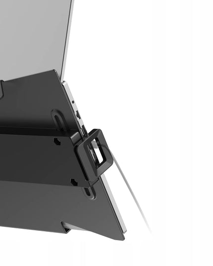 VESA nešiojamojo kompiuterio laikiklis Spacetronik SPB015 12–18″ plieninis juodas 9 kg