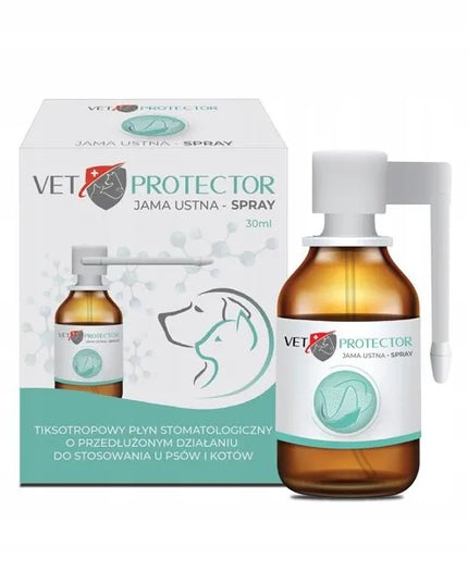 Vet Protector burnų higienos purškiklis, 30 ml