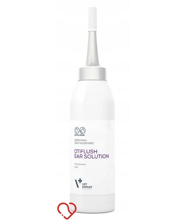 VetExpert OtiFlush ausų valymo skystis šunims ir katėms 125 ml