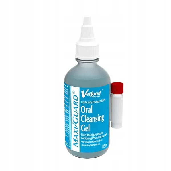 Vetfood MAXI/GUARD burnos ertmės valymo gelis 118 ml