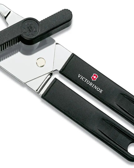 Victorinox 7.6857.3 skardinių atidarytuvas, plieninis, 227 mm, juodas, pagaminta Šveicarijoje