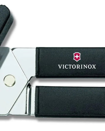 Victorinox 7.6857.3 skardinių atidarytuvas, plieninis, 227 mm, juodas, pagaminta Šveicarijoje