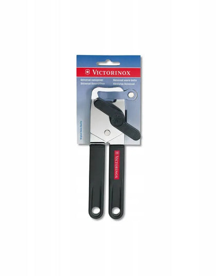 Victorinox 7.6857.3 skardinių atidarytuvas, plieninis, 227 mm, juodas, pagaminta Šveicarijoje