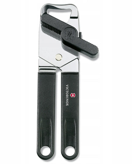 Victorinox 7.6857.3 skardinių atidarytuvas, plieninis, 227 mm, juodas, pagaminta Šveicarijoje