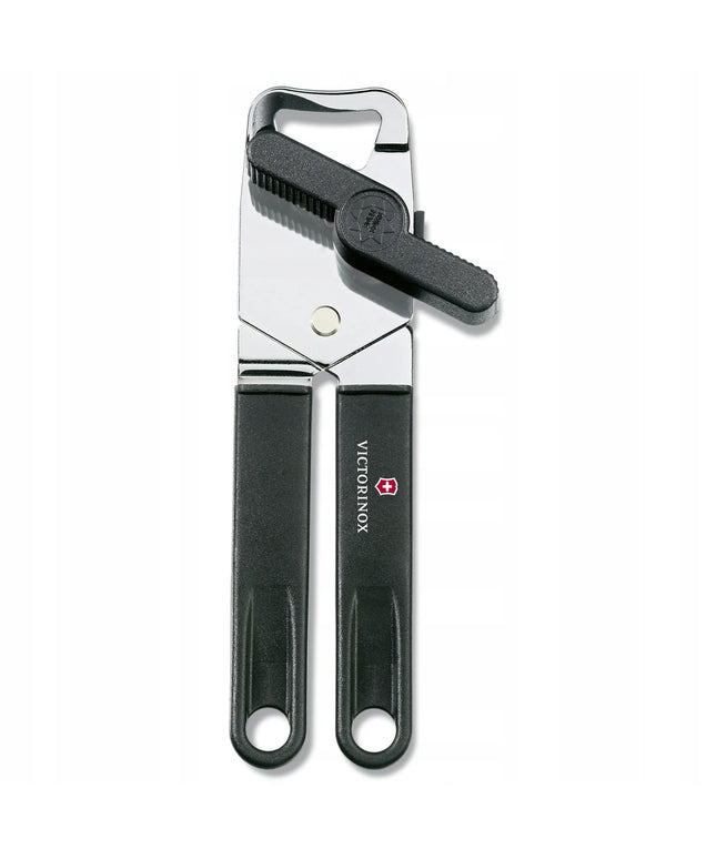 Victorinox 7.6857.3 skardinių atidarytuvas, plieninis, 227 mm, juodas, pagaminta Šveicarijoje
