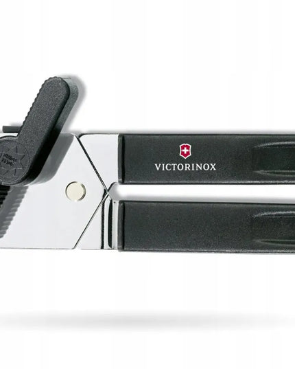 Victorinox 7.6857.3 skardinių atidarytuvas, plieninis, 227 mm, juodas, pagaminta Šveicarijoje