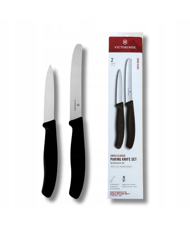 Victorinox dviejų peilių rinkinys 6.7113.2 juodas