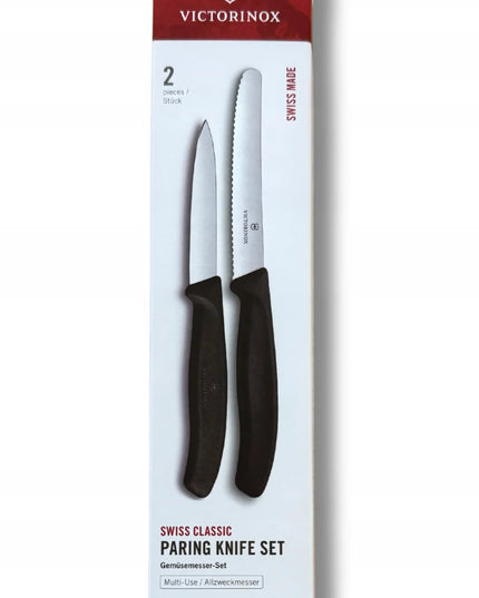 Victorinox dviejų peilių rinkinys 6.7113.2 juodas