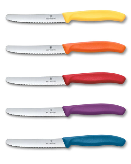 Victorinox Swiss Classic 3 spalvotų peilių rinkinys daržovėms ir vaisiams