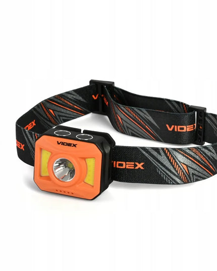 Videx LED galvos žibintuvėlis, 5W, IP65, 400lm, 8h, 110 m spindulys