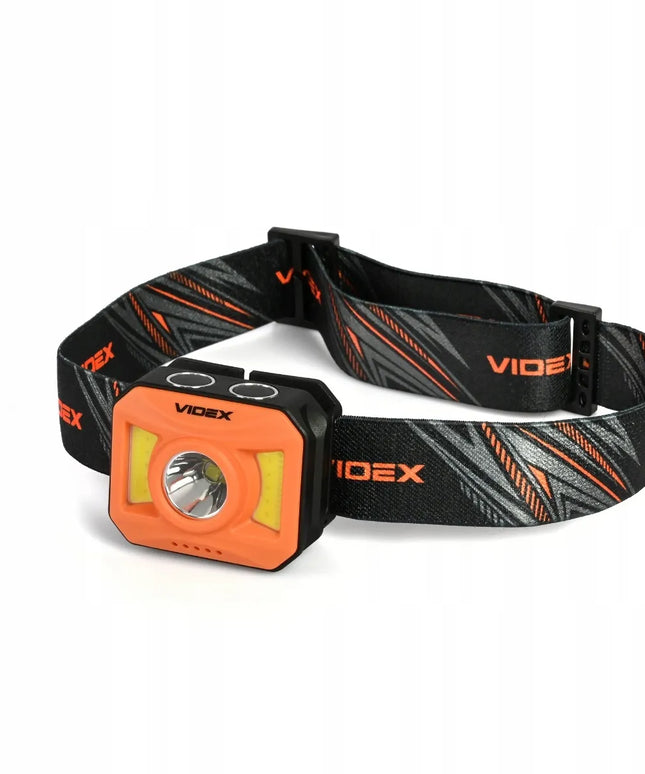 Videx LED galvos žibintuvėlis, 5W, IP65, 400lm, 8h, 110 m spindulys