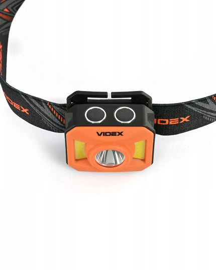 Videx LED galvos žibintuvėlis, 5W, IP65, 400lm, 8h, 110 m spindulys