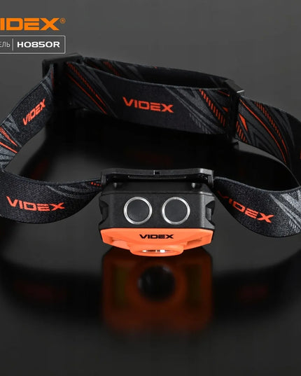 Videx LED galvos žibintuvėlis, 5W, IP65, 400lm, 8h, 110 m spindulys