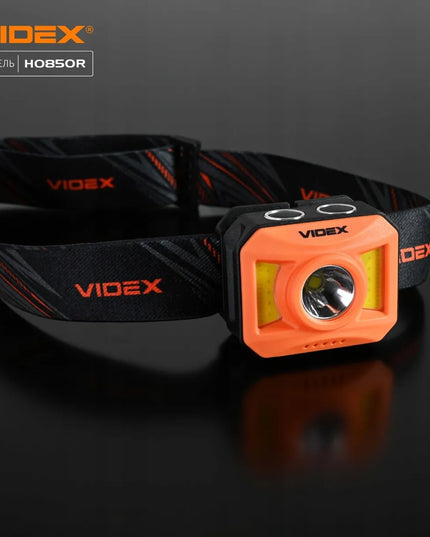 Videx LED galvos žibintuvėlis, 5W, IP65, 400lm, 8h, 110 m spindulys