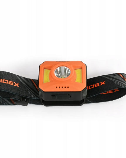 Videx LED galvos žibintuvėlis, 5W, IP65, 400lm, 8h, 110 m spindulys