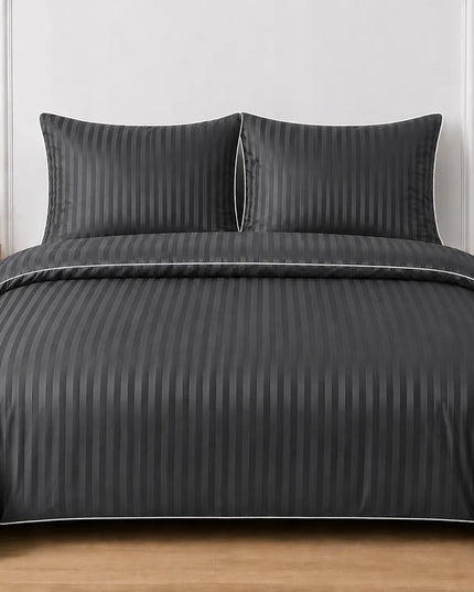 Viešbučio stiliaus patalynės komplektas KOMA Adamaszek 200x220 cm + 2x 70x80 cm, smėlio spalvos