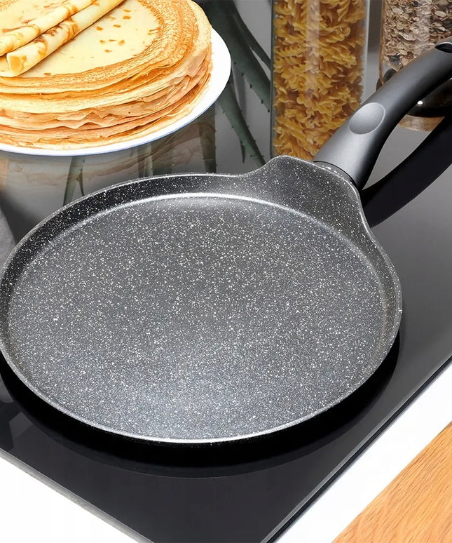 VILDE GRANITINĖ keptuvė blynams, paplotėliams ir omletams, žema, plokščia, 26 cm