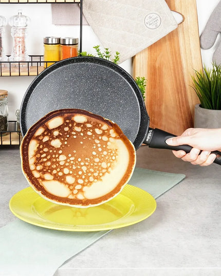 VILDE GRANITINĖ keptuvė blynams, paplotėliams ir omletams, žema, plokščia, 26 cm
