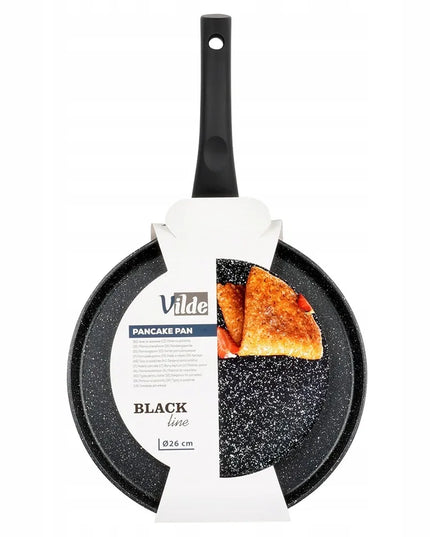 VILDE GRANITINĖ keptuvė blynams, paplotėliams ir omletams, žema, plokščia, 26 cm