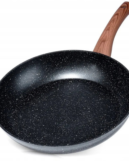 VILDE granitinė keptuvė kepimui ir troškinimui 28 cm dujinėms ir indukcinėms viryklėms