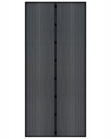 Vilde magnetinė durų tinklelis-moskitiera, juoda, 208x100 cm