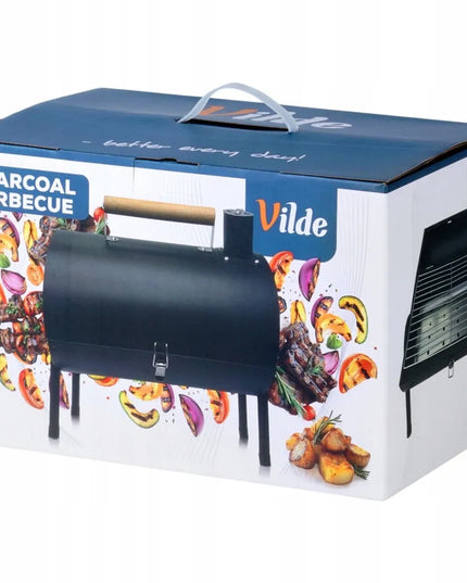 Vilde sulankstoma nešiojama anglies kepsninė sodui ir iškyloms, 41 cm