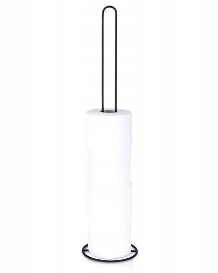 Vilde tualetinio popieriaus stovas, metalinis, juodas, 60 cm