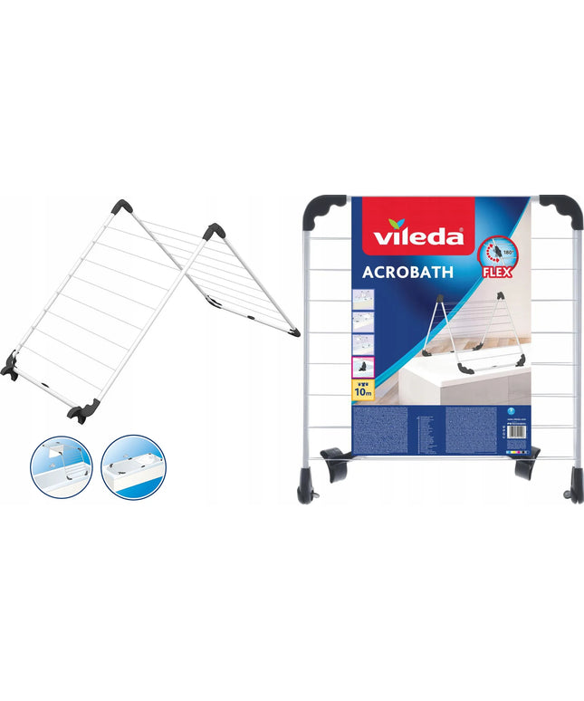 Vileda Acrobath vonios drabužių džiovykla, 10 m