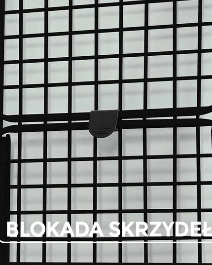 Vileda King Ultimate drabužių džiovykla juoda matinė storais virvelėmis