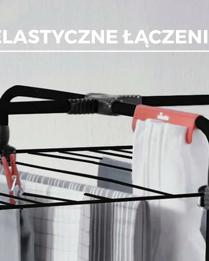 Vileda Mixer 3 Ultimate drabužių džiovykla, 30 m, matinė juoda