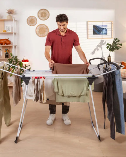 VILEDA PREMIUM 2IN1 pastatoma drabužių džiovykla namams