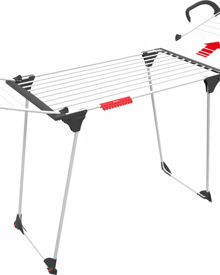 VILEDA PREMIUM 2IN1 pastatoma drabužių džiovykla namams