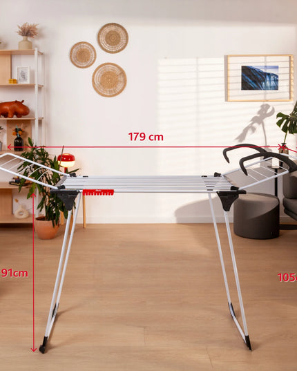 VILEDA PREMIUM 2IN1 pastatoma drabužių džiovykla namams