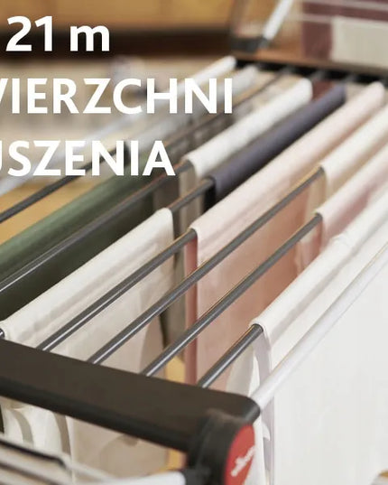 VILEDA Soft Care skalbinių džiovyklė su storais strypais
