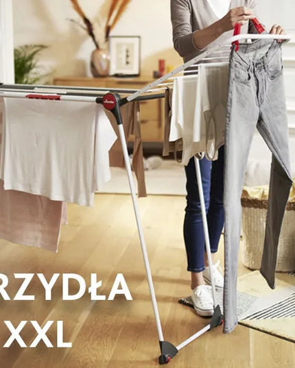 VILEDA Soft Care skalbinių džiovyklė su storais strypais