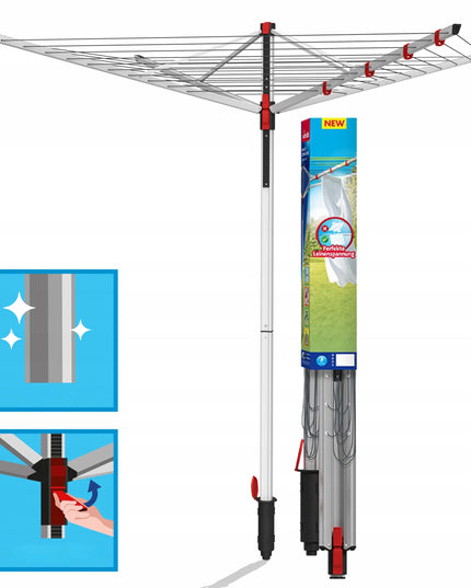 Vileda Sun Lift Compact 40 lauko skalbinių džiovykla