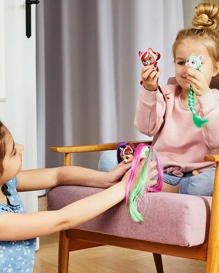 VIP PETS kirpyklos rinkinys + 15 aksesuarų, lėlė šunytė EXCLUSIVE