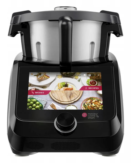 Virtuvės robotas Monsieur Cuisine Smart 1200W WiFi, juodas, naujausias modelis