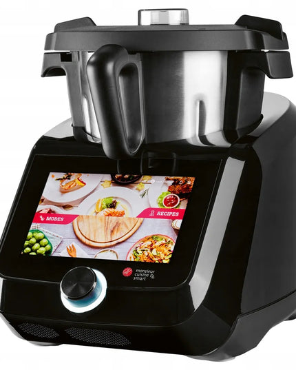 Virtuvės robotas Monsieur Cuisine Smart 1200W WiFi, juodas, naujausias modelis