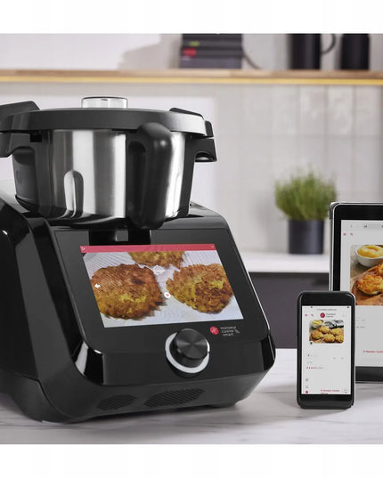 Virtuvės robotas Monsieur Cuisine Smart 1200W WiFi, juodas, naujausias modelis