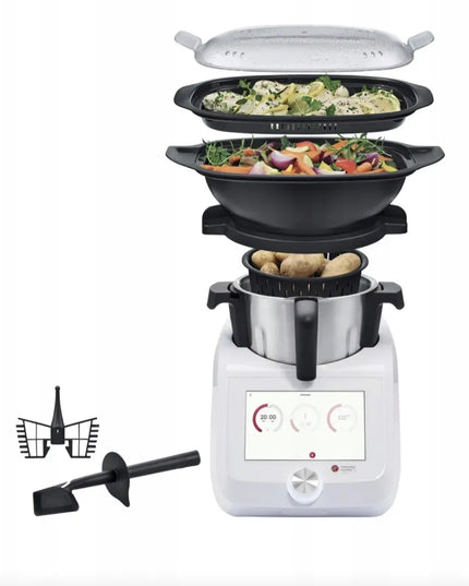 Virtuvės robotas SilverCrest Monsieur Cuisine Smart 2025 su Wi-Fi ir aplikacija