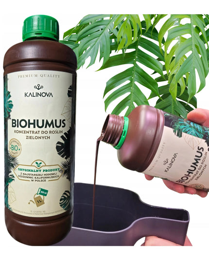 Visapusiškos BIOHUMUS trąšos žaliems augalams, EKO, 1L (skirta 10L laistymo tirpalo)