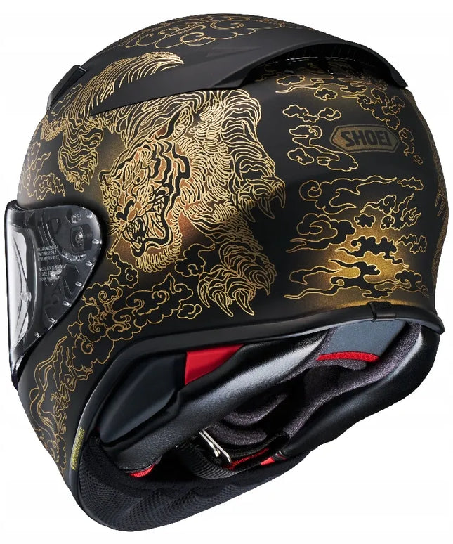 Viso veido motociklininko šalmas SHOEI NXR2 FEARLESS TC-5