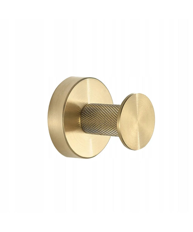 Vonios kambario kabykla REA MODERN 6606A BRUSH GOLD auksine rankšluosčiams