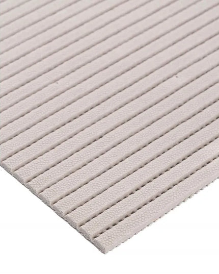 Vonios kambario kilimėlis, putplasčio PVC, vandeniui atsparus, universalus, 45x65 cm, smėlio spalvos