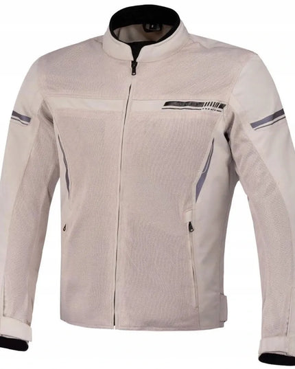 Vyriška tekstilinė motociklininko striukė MOTOID MESH II GREY
