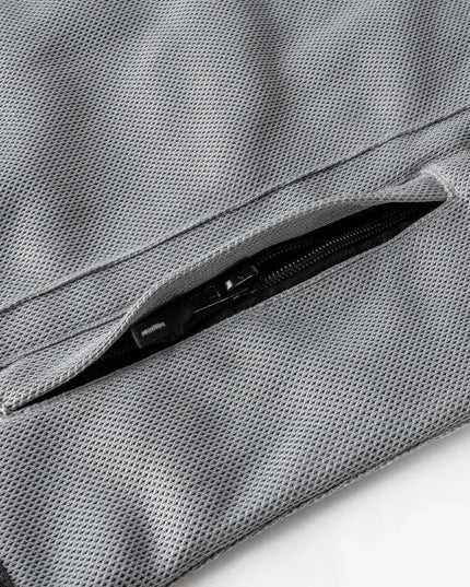 Vyriška tekstilinė motociklininko striukė Ozone Dart Silver Black