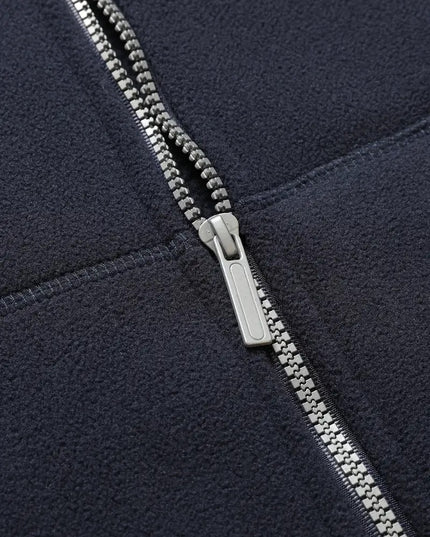 Vyriška šilta sportinė striukė su gobtuvu, užtrauktuku ir kišenėmis – laisvalaikio paminkštintas džemperis rudeniui ir žiemai